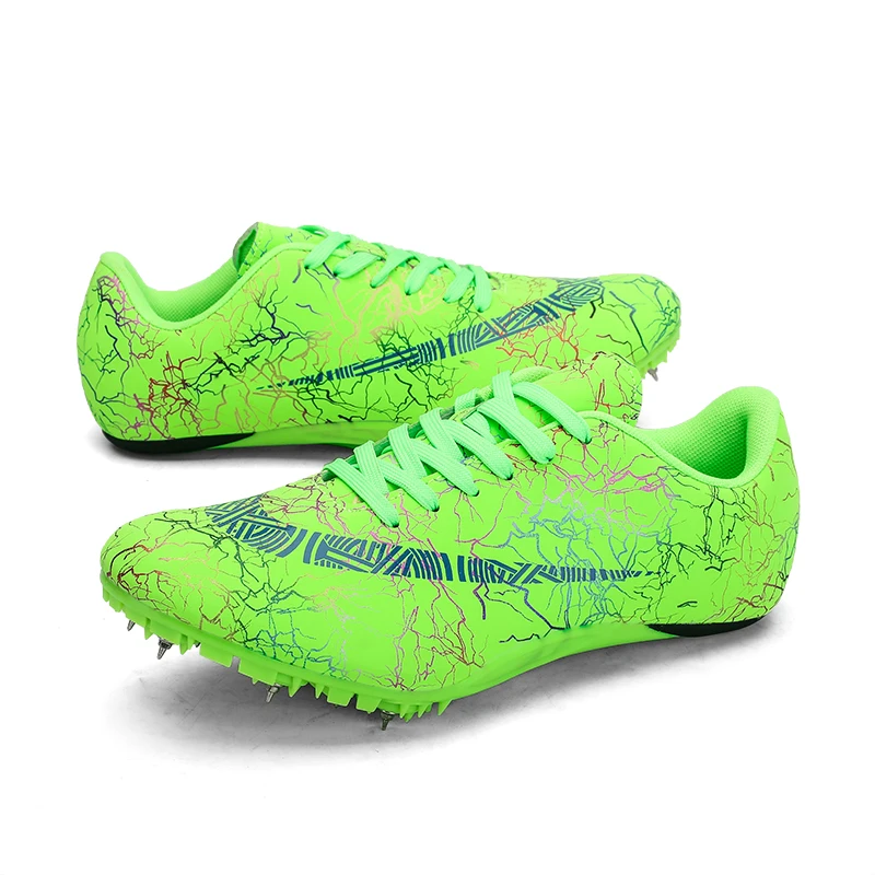 Quality Trainer Shoes Wholesale Delivered Duty Paid Mens SVP Wind Spike Shoes Running Mesh Track and Field Spikes Shoes