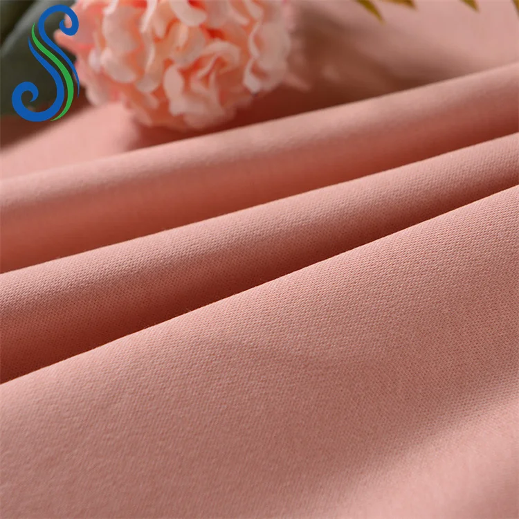 Трикотажная двухсторонняя ткань Supersoft 40S из 100 органического хлопка для детского нижнего