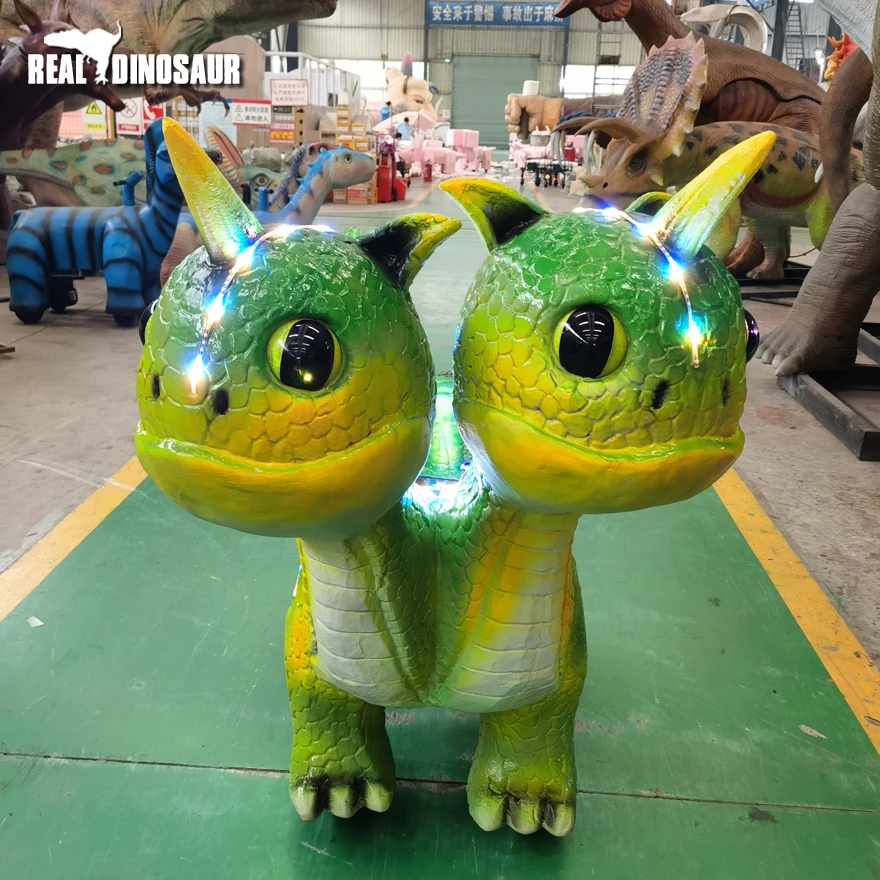 Playground Children Electric Toy Cars Dragon Model