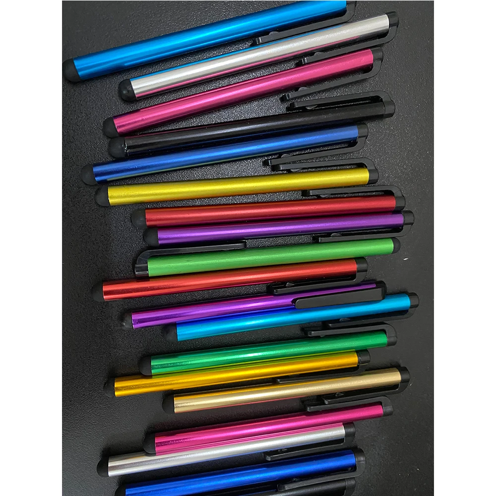 
BDD Mini Capacitive Touch Screen Stylus Pen for IPhone IPad IPod Touch Suit for Other Smart Phone Tablet Metal Stylus Pencil  (1600210538154)