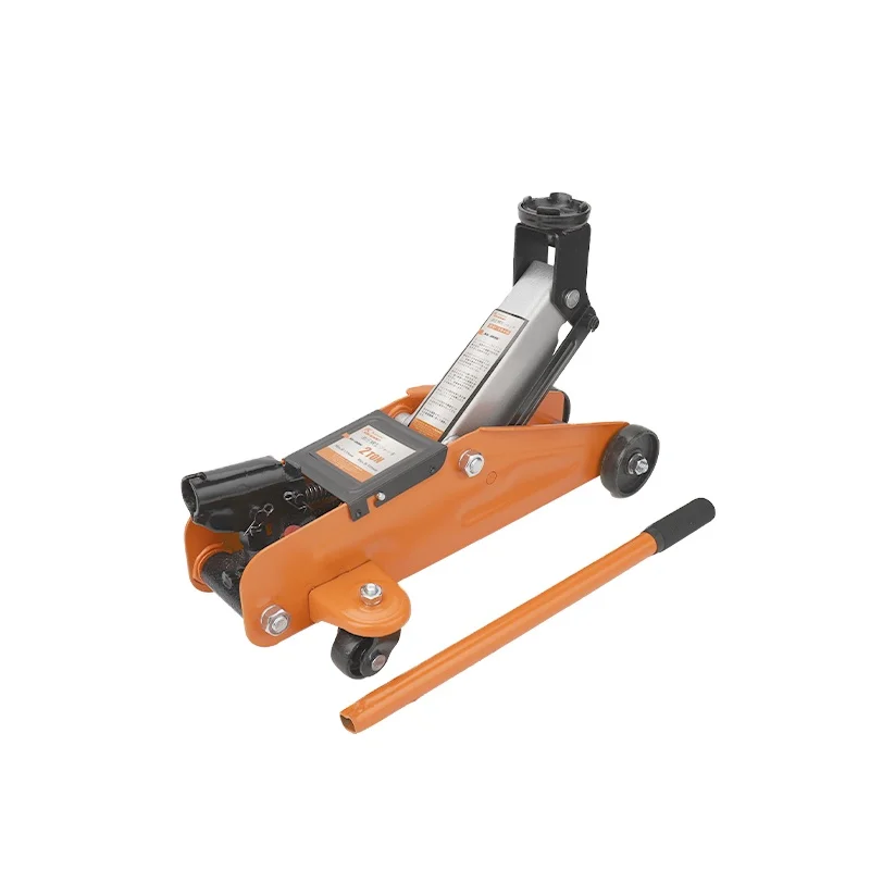 KAPUSI K-0017 2 Ton Hydraulic Floor Trolley Car Jack Mark Scissor Jack with Net Weight 8.5KGS