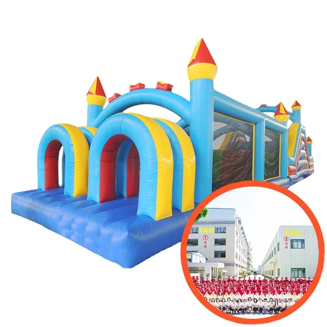 Надувная игровая площадка Y & G надувная полоса препятствий интересная для гонок