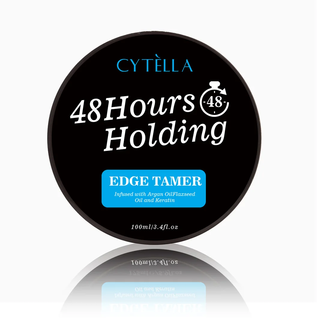 2021 Private Label Hair Moisture Smooth  Gel Anti Frizz Hair Gel Unisex OEM Edge Control