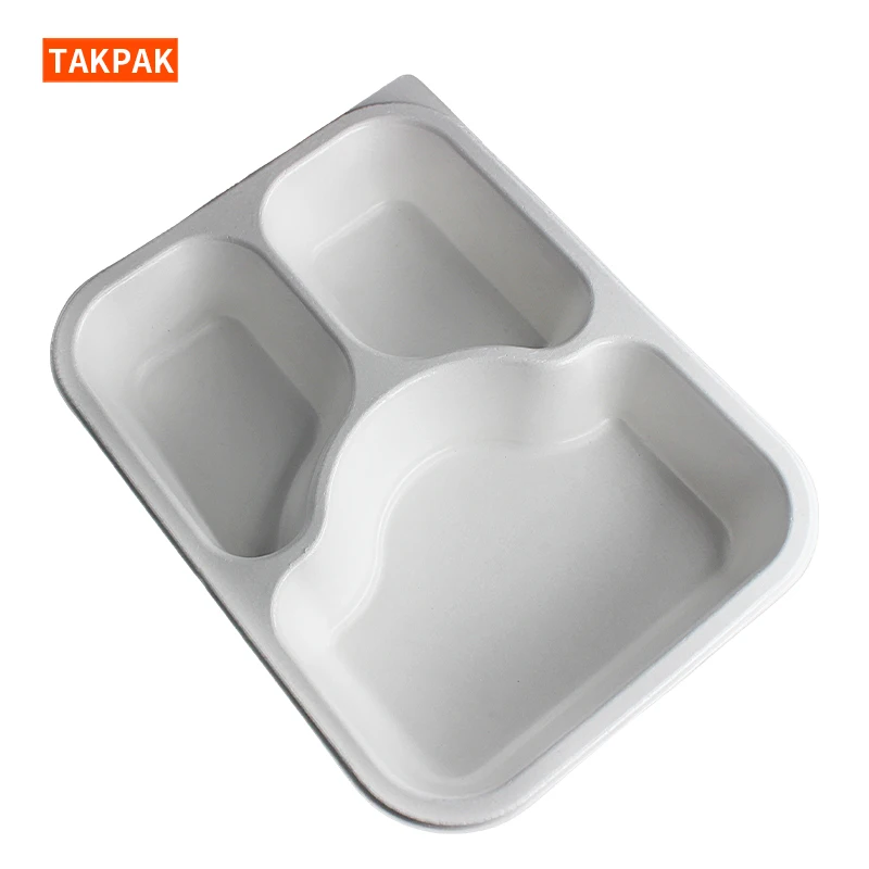 Healthy and Environmentally Friendly Bento Boxes Take-Out Food Packaging