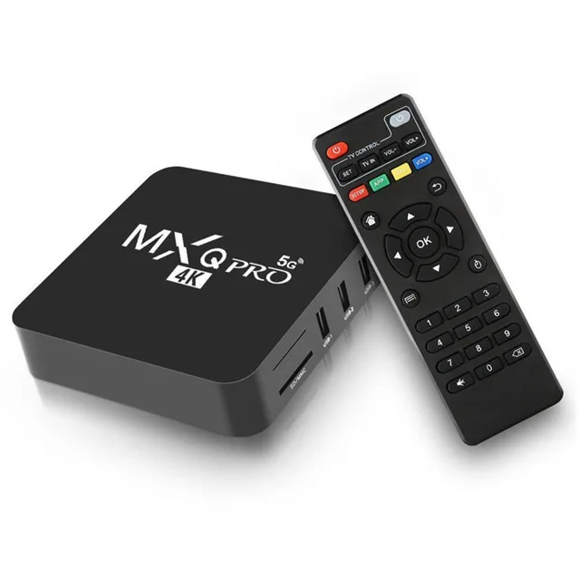  Android tv box MX Q pro 4k 5G Smart HD Декодер каналов кабельного телевидения ТВ приемника iptv декодер компьютерной приставки к телевизору daul Wi-Fi 9