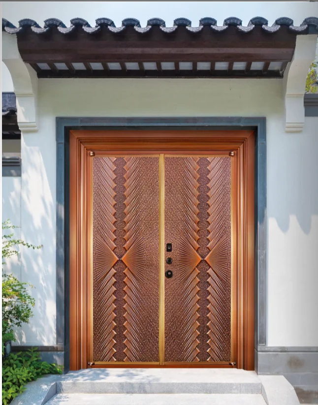 Residential Villa Main Entrance Anti-Theft Personal Custom Design Security Steel Door Main Door Design For House