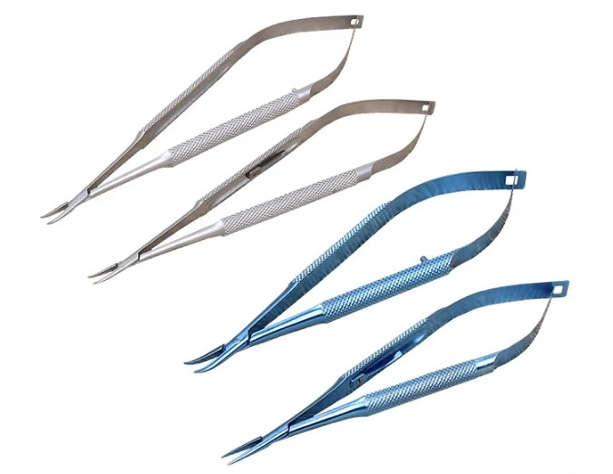 12.5cm Titanium Alloy Micro needle holder medical supplies