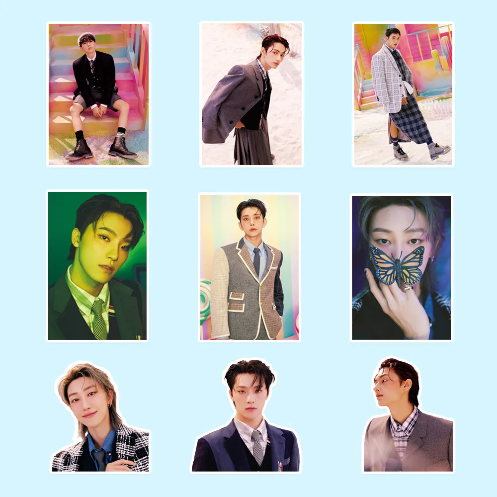Оптовая продажа KPOP Idol Group 93 шт./набор ST 17 прямо здесь декоративная наклейка для багажа