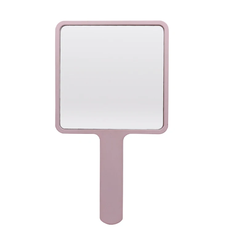 Promotional Gifts Personalized Square Handheld Mirror Logo Custom Hand Held Mirror