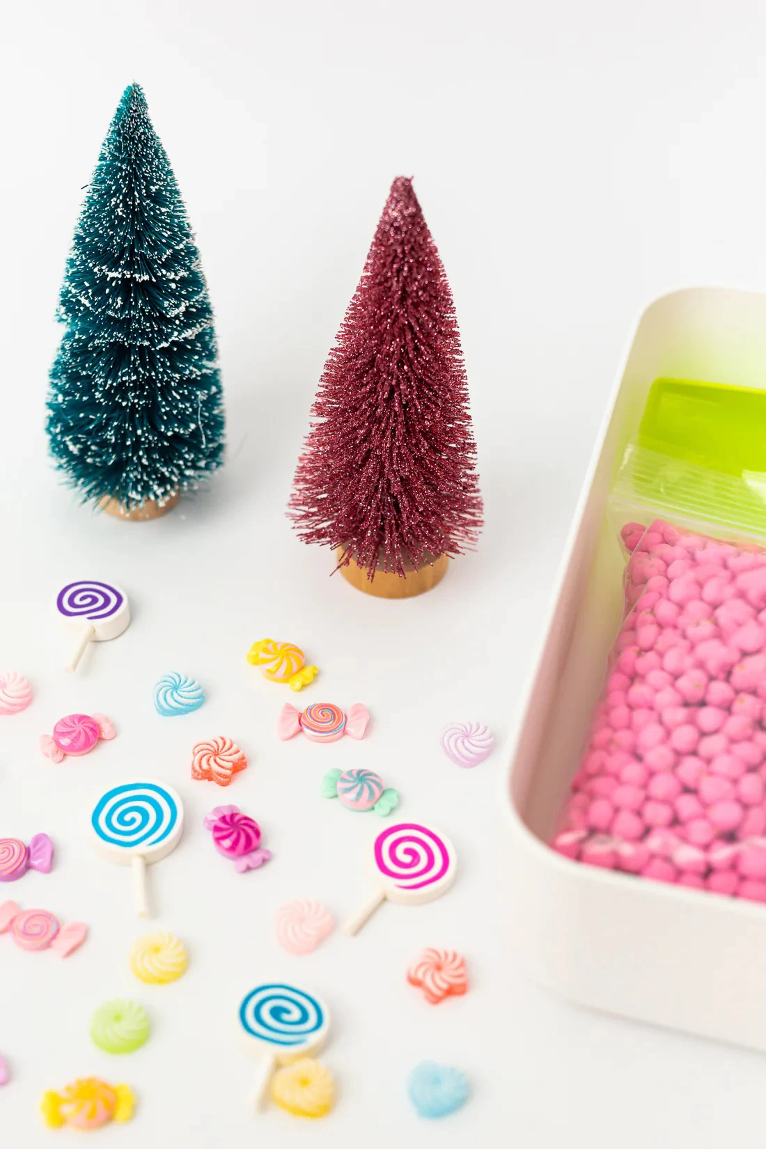 Perfect Kraft Pretend Play Air Dry Clay Land of Sweets Mini Sensory Bin DIY Educational Modeling Clay Toy for Kids