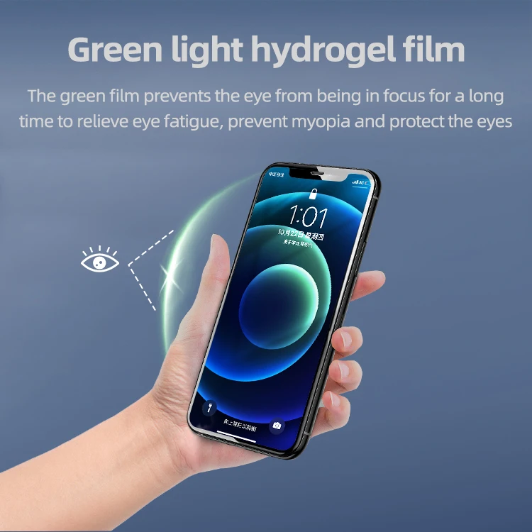 Anti shock TPU hydrogel film Anti-Green Ray Light screen protector film sheets for Samsung fold 2 android cell phones