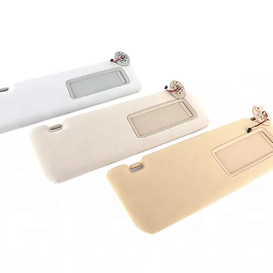 Auto Parts left right Sun Visor With Cosmetic Mirror assembly with makeup mirror For Toyota Land Cruiser Lc200