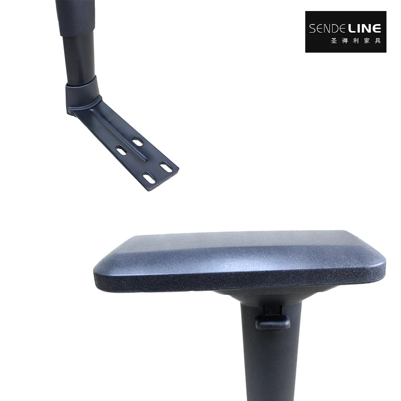 310-4D-B High end functional adjusted plastic office chair 4d armrest