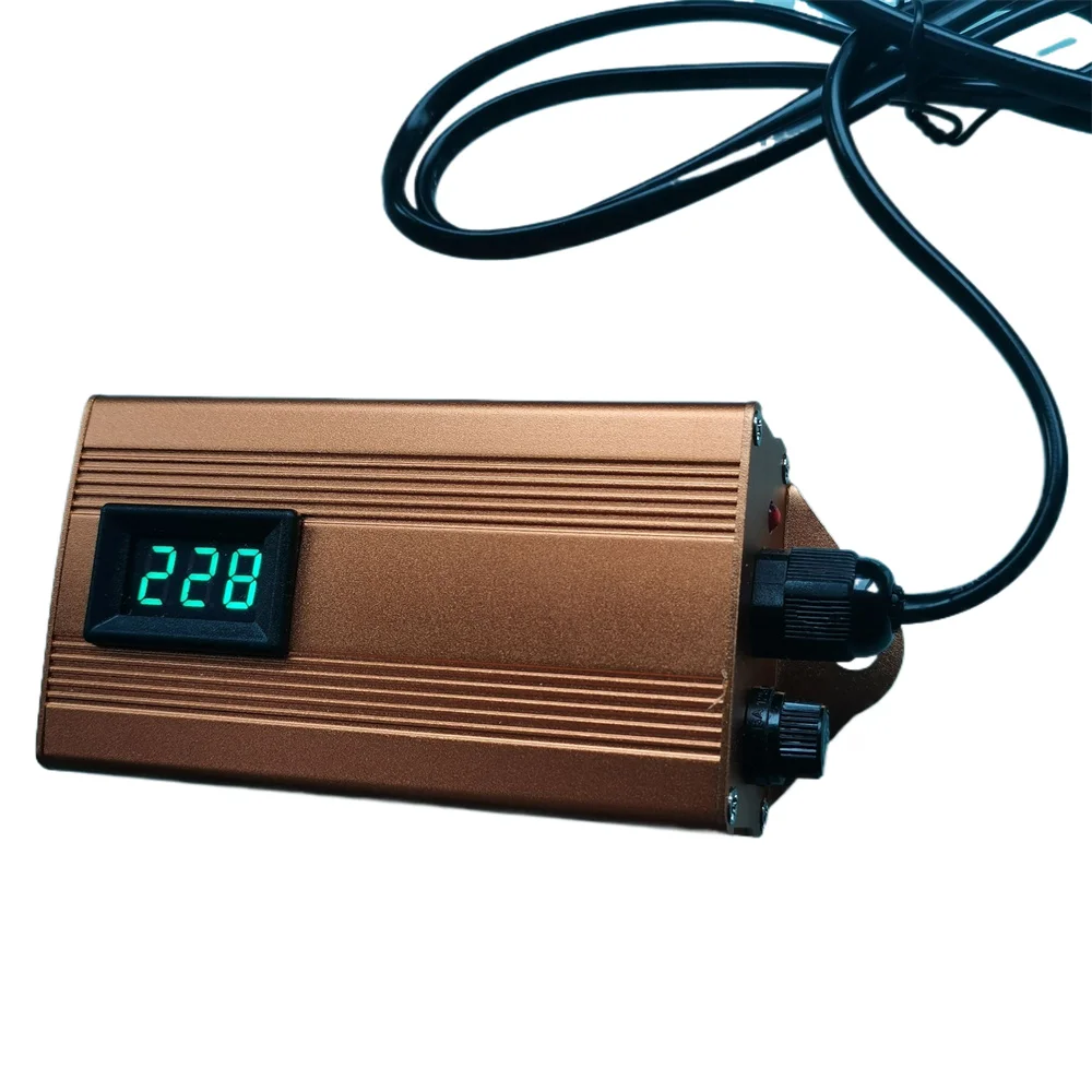 Household Electricity Saver Home Electricity Saving Box LCD Screen Metal Socket Power Factor Saver Energy Saving Equipment JM001