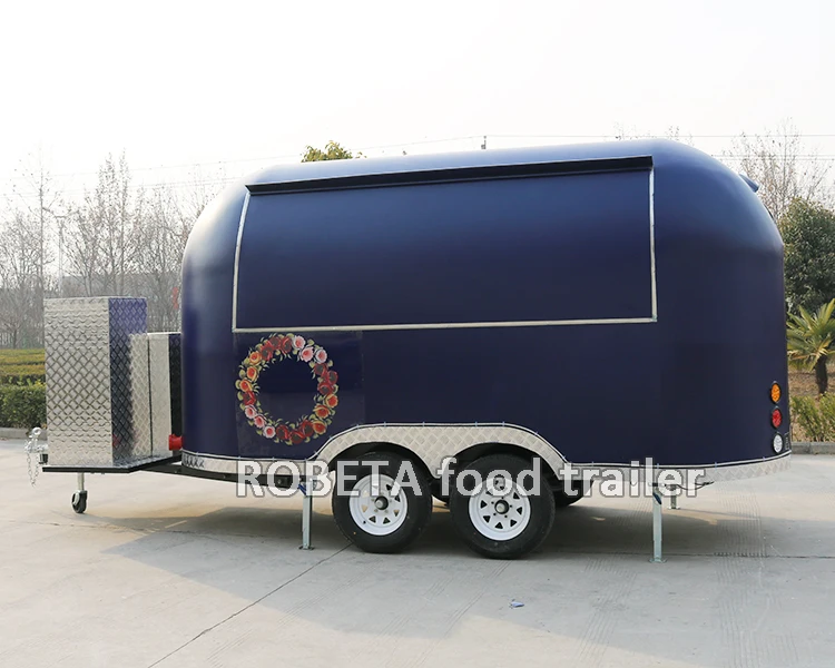 Уличная еда караван Airstream пищевой концессионный прицеп для продажи ОАЭ