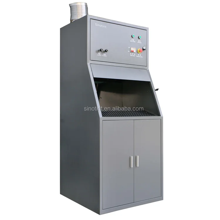 Water curtain spray painting machine