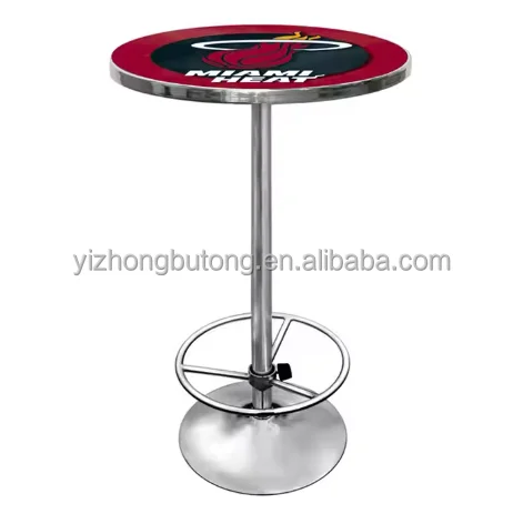 Multi-Application Metal Bar Table for Outdoor Kitchen Hotel Supermarket Warehouse Gym Entry Wine Cellar Furniture
