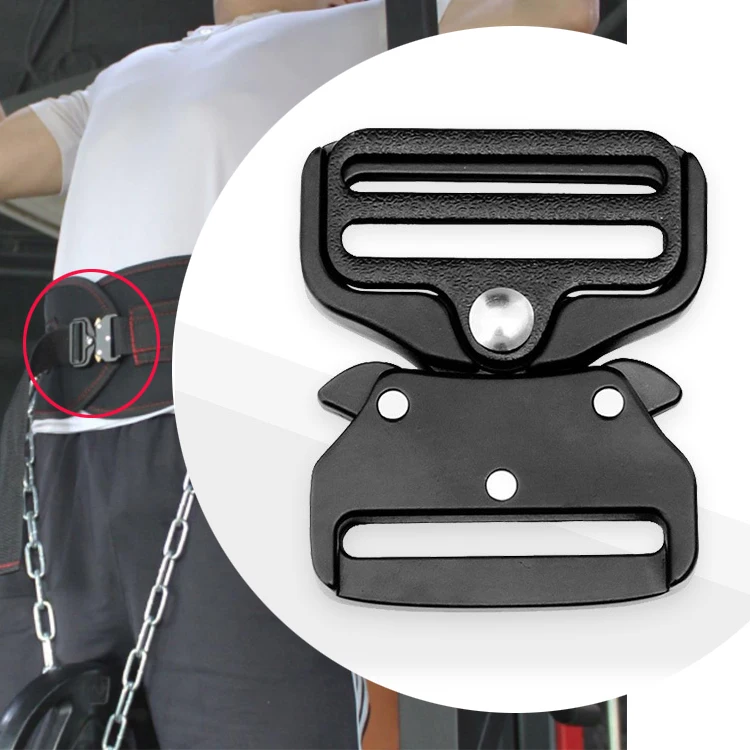 Тяжелая металлическая тактическая Пряжка для рюкзака с логотипом на заказ 1 25 дюймов быстросъемная пряжка ремня