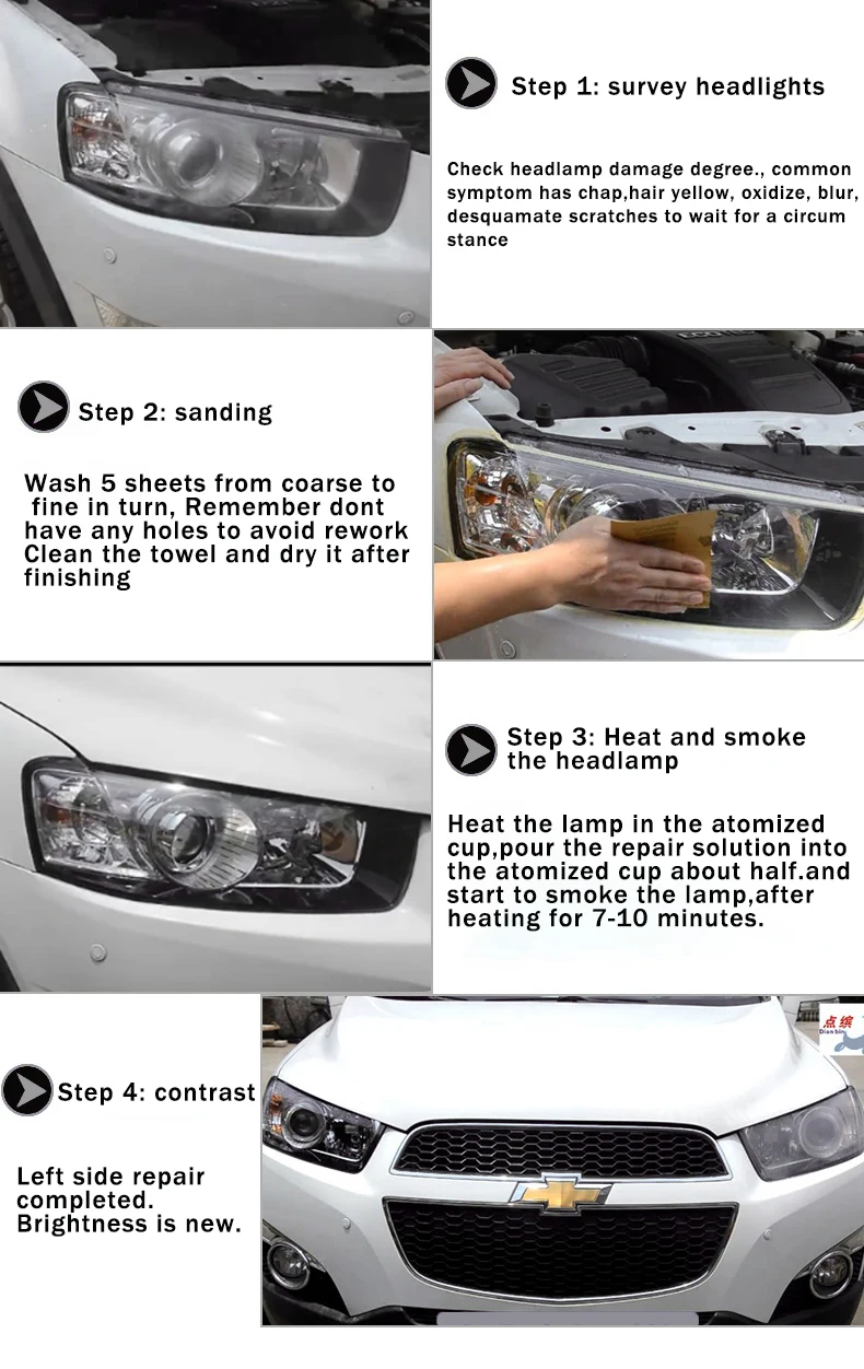 Производитель OEM Набор для восстановления автомобильных фар по уходу за автомобилем фары восстановить покрытие комплект головного света чистки линз