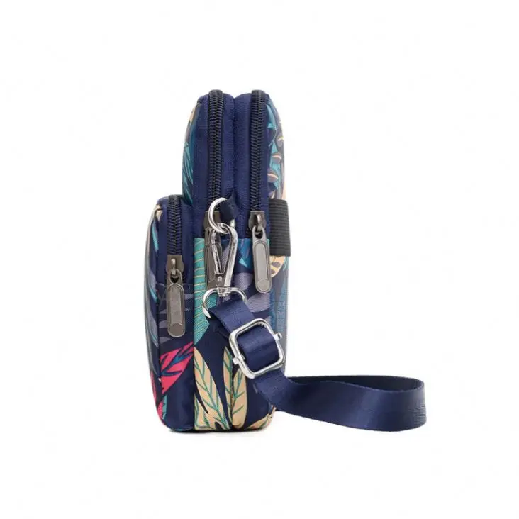 Women Nylon Mobile Phone Bag Female Designer Shoulder Bag Arm Bag Lady Wallet