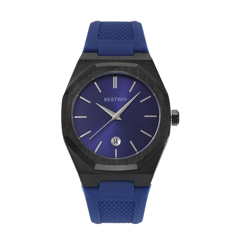 Top Brand BESTWIN Men Colorful Sport Silicone Jelly Quartz Watch Men Casual Wristwatch Quality Casual Fashion Watches