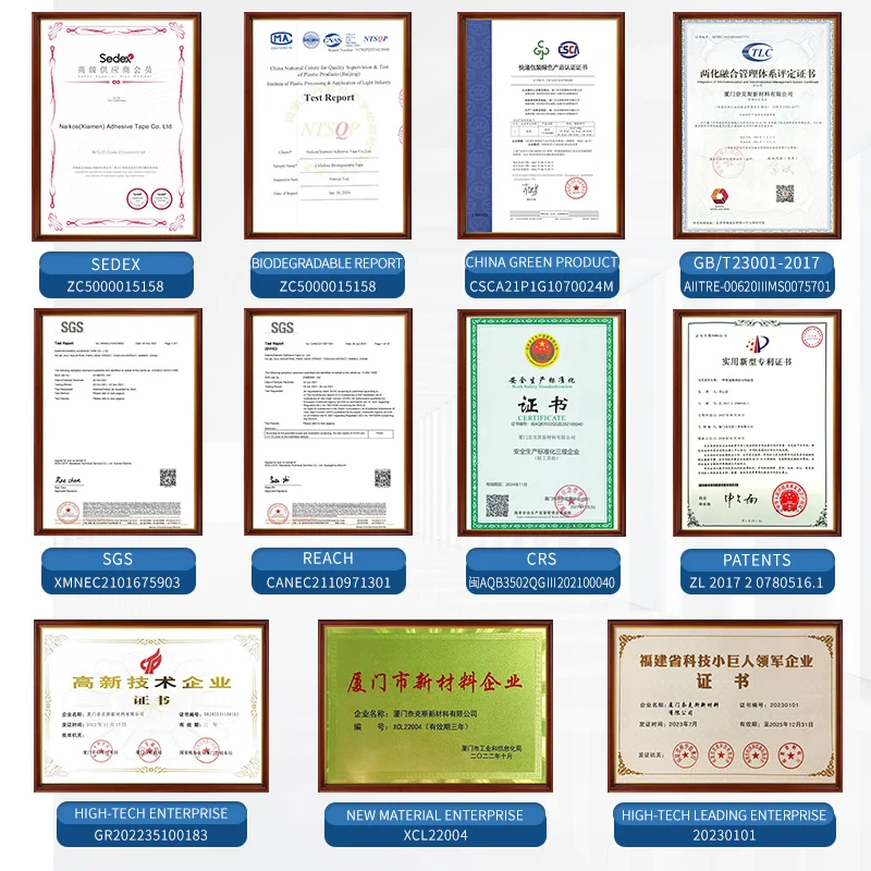 High Bonding Clear Polyester Film Double Sided Adhesive PET Mounting Tape