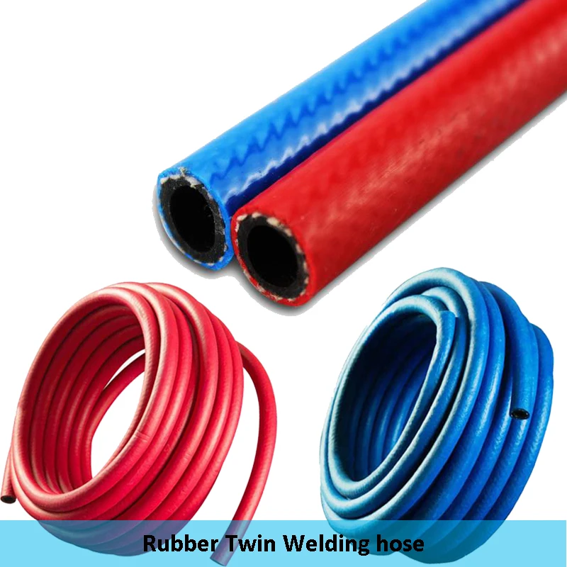 High Pressure PVC Rubber Braided Pneumatic Air Compressor Air Gas Pipe Hose