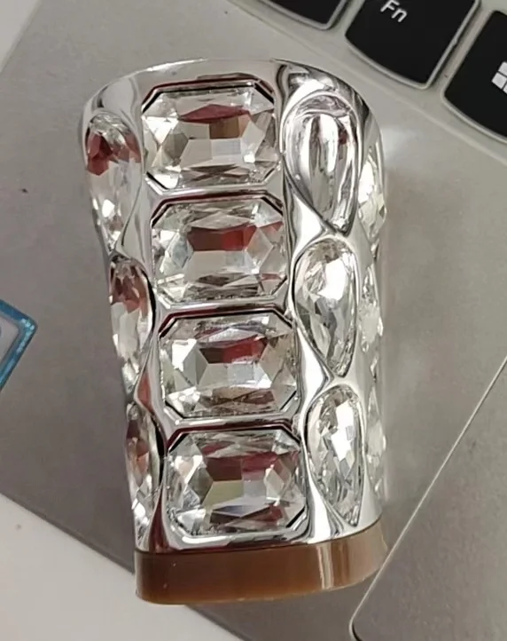 New Custom Products Top Fashion Western Heel of Shoe Crystal Stone