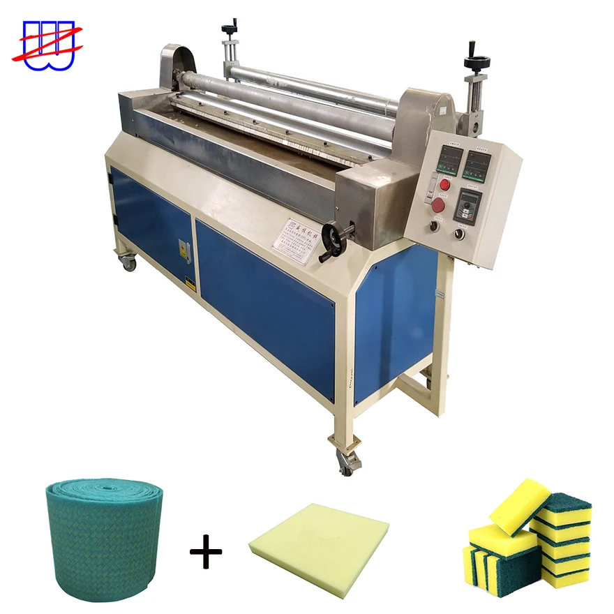 Kitchen Scrubber Fabric Hot Melt Glue Machine Sponge PU Gluing Machine Gluer Machine
