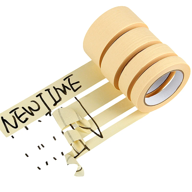 Labeling DIY Crafting Decoration Automotive Crepe Paper Masking Tape For Painting