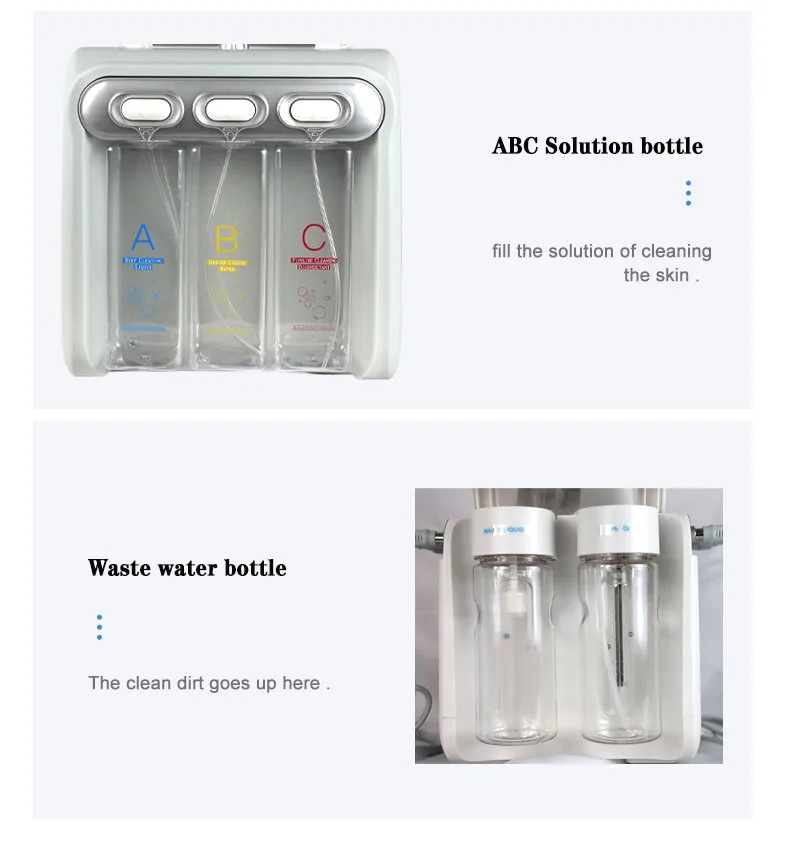  Гидрата H2O2 6 в 1 для глубокой очистки кожи лица микродермабразия Aquapeel косметический аппарат 2021