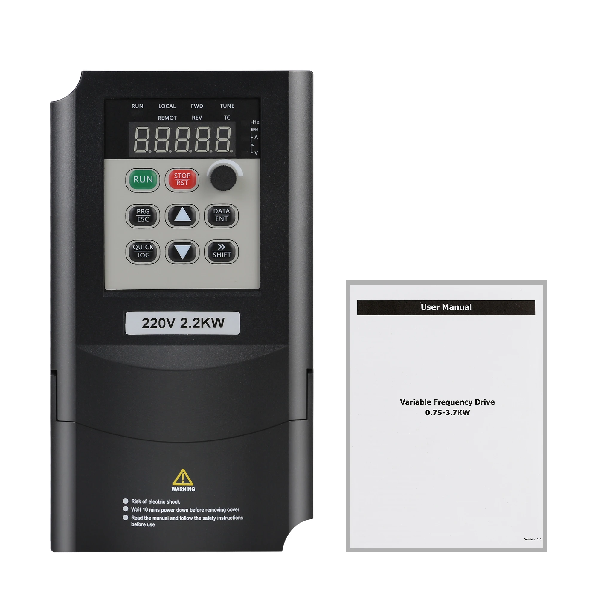  PowMr Astro 2 2G-S2 однофазный преобразователь частоты вход 1PH AC 220V 2.2KW выход 3HP VFD частотно-регулируемый