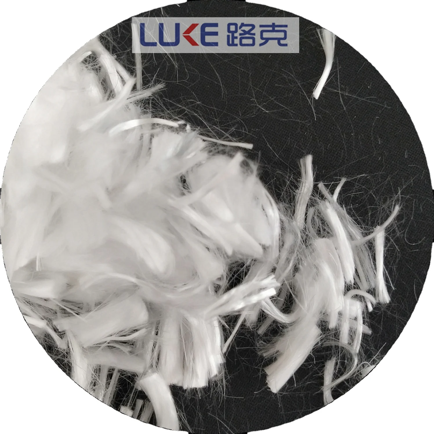 Good Dispersion Polypropylene Chopped Strand PP Monofilamet Microfibre Fiber For Concrete Reinforced