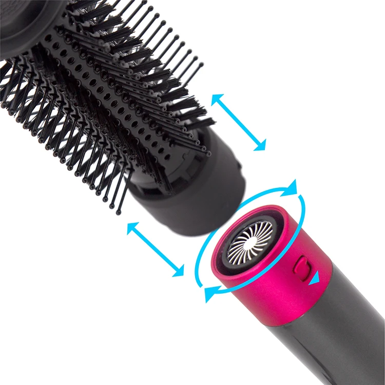 cepillo secador one step hot air brush escova secadora brushless hair dryer brush bldc hot air brush 7 in 1 hair dryer styler