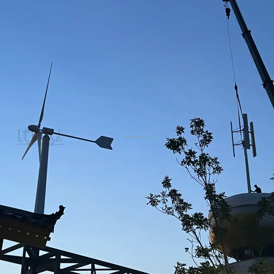 Wind Power System  Small Wind Turbine Alternative Energy Generator  3000w 48v horizontal wind turbine  for home use