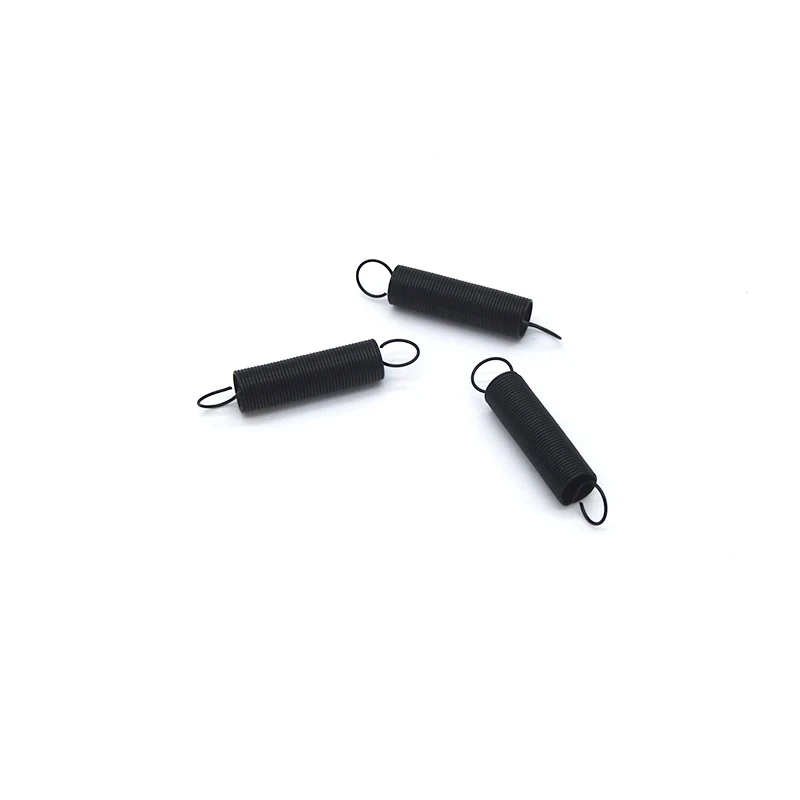 OEM custom music wire garage door spring motor brush small long flexible double hook tension springs