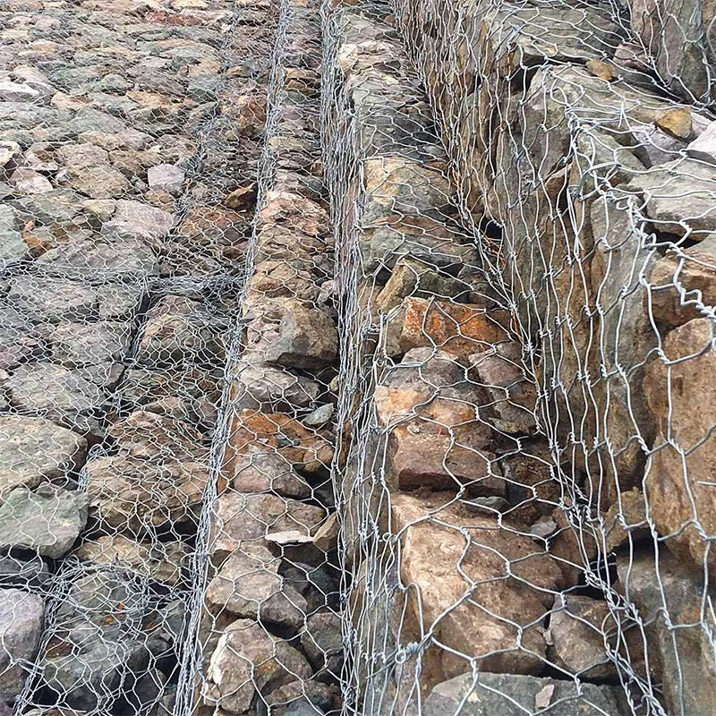 High Tensile Hot Dipped Galvanized Or Heavily Galvanized Gabion/Stone Basket/ Gabion Mesh For Sale