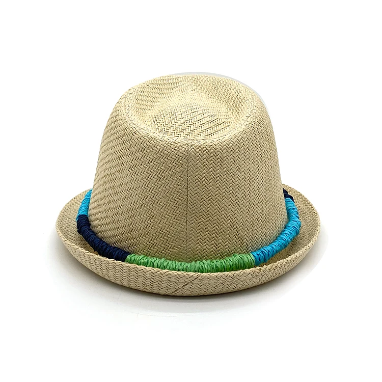 Factory Direct Supply Beige Beach Hat Straw Spring Outing Visor Hat