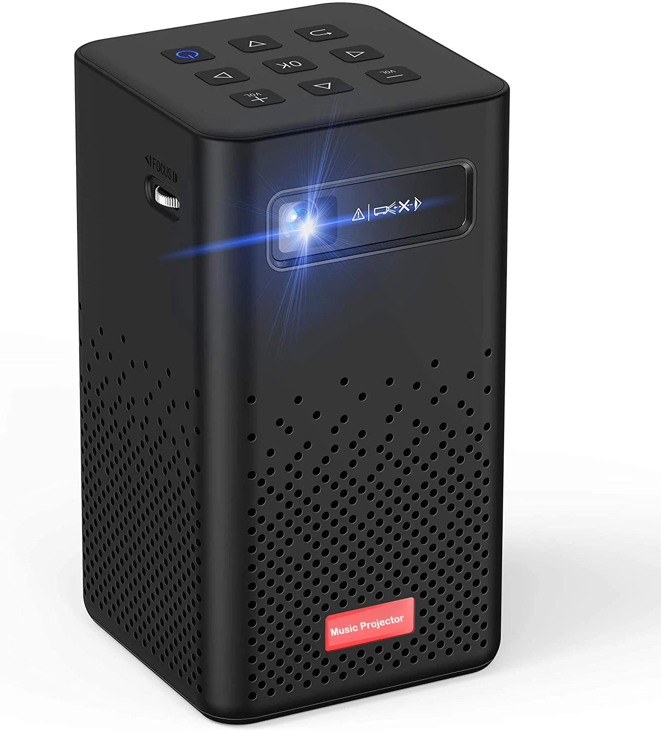 DLP Projector Android Mini Pocket Portable Battery Android 9.0 System with Blue-tooth Projector