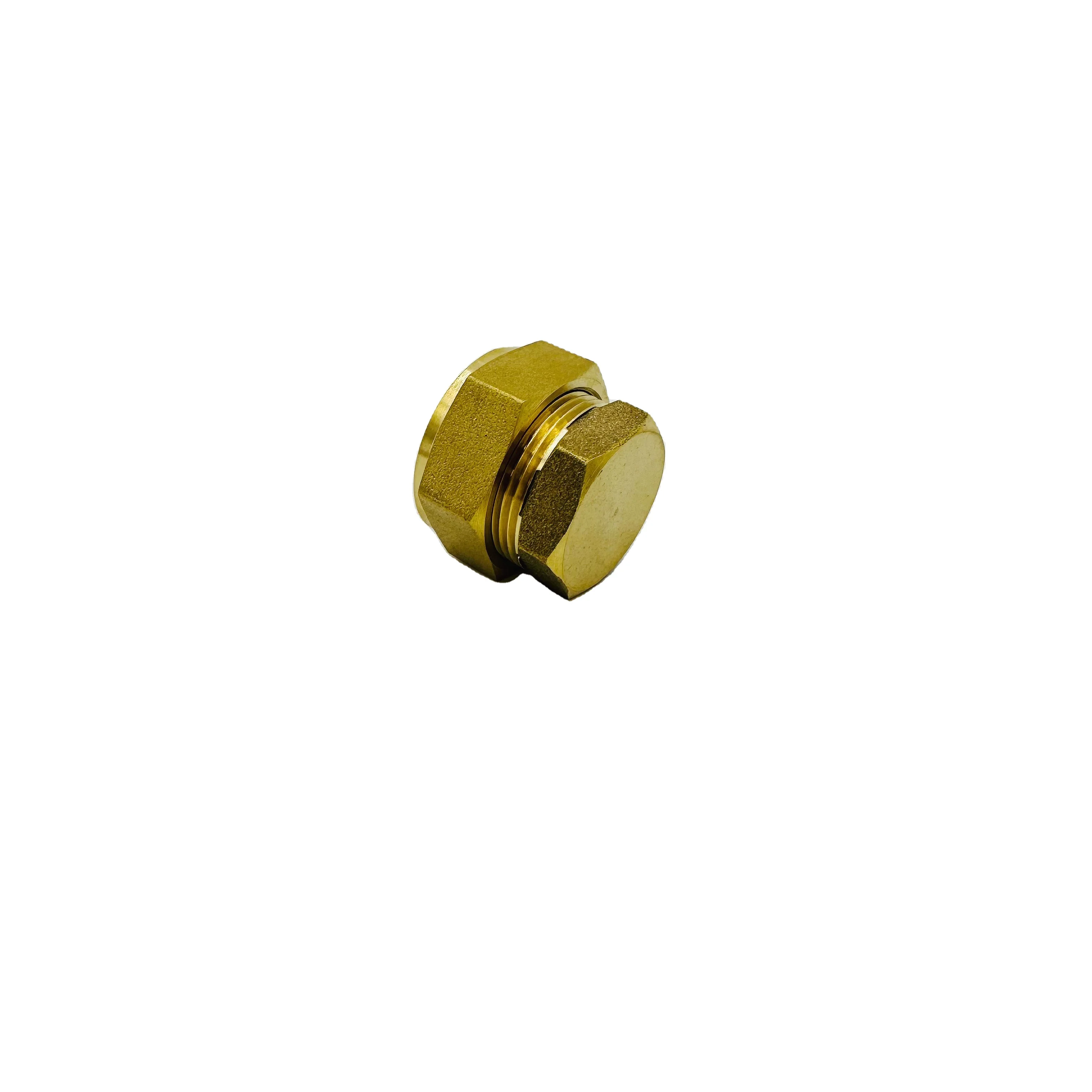 Free Sample Brass Compression Fittings Brass Plumbing Threaded Fittings ODM/OEM Solar Water Heater Connector