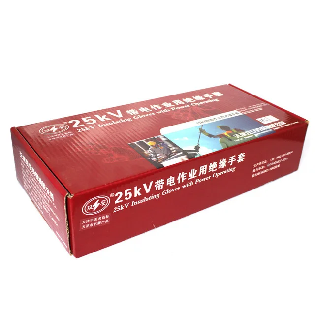Handschuhe 25kv Insulated Work Safety Working Gloves Heavy Duty Guanti Da Lavoro Protective Electrical Insulating Gloves