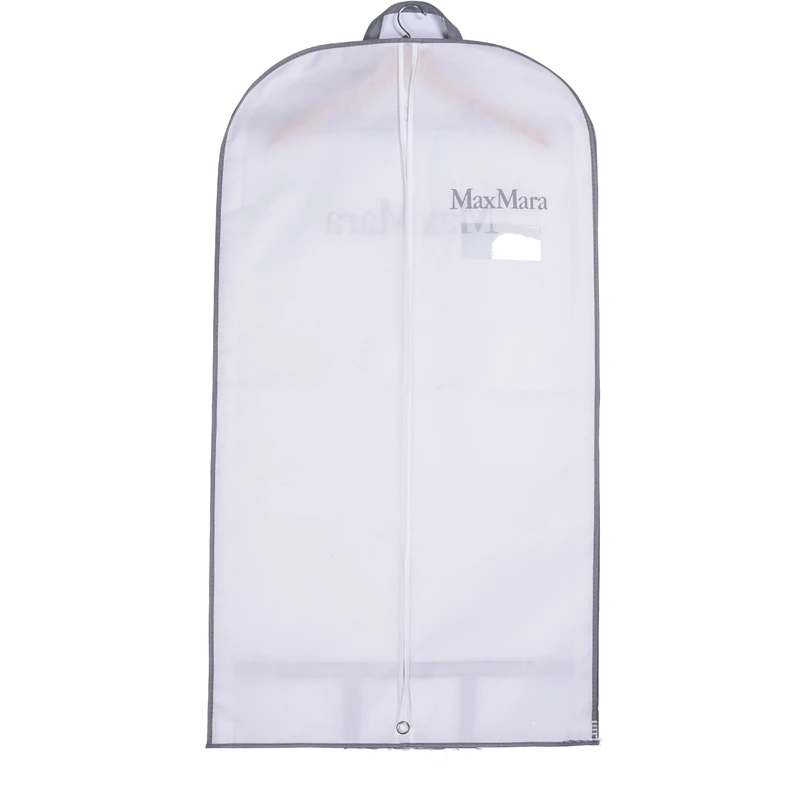 Non Woven Garment  Pouch Wholesale with Handles Foldable Suit Cover, Custom logo printed suit cover garment bags