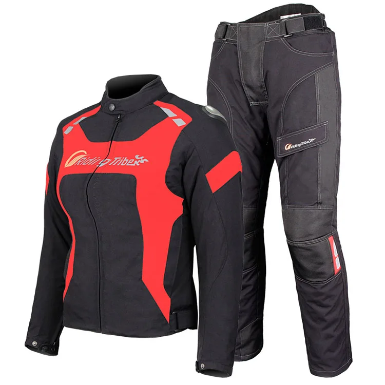 Waterproof Breathable Rider Jacket Set  Motorcycle Racing Suit For Men