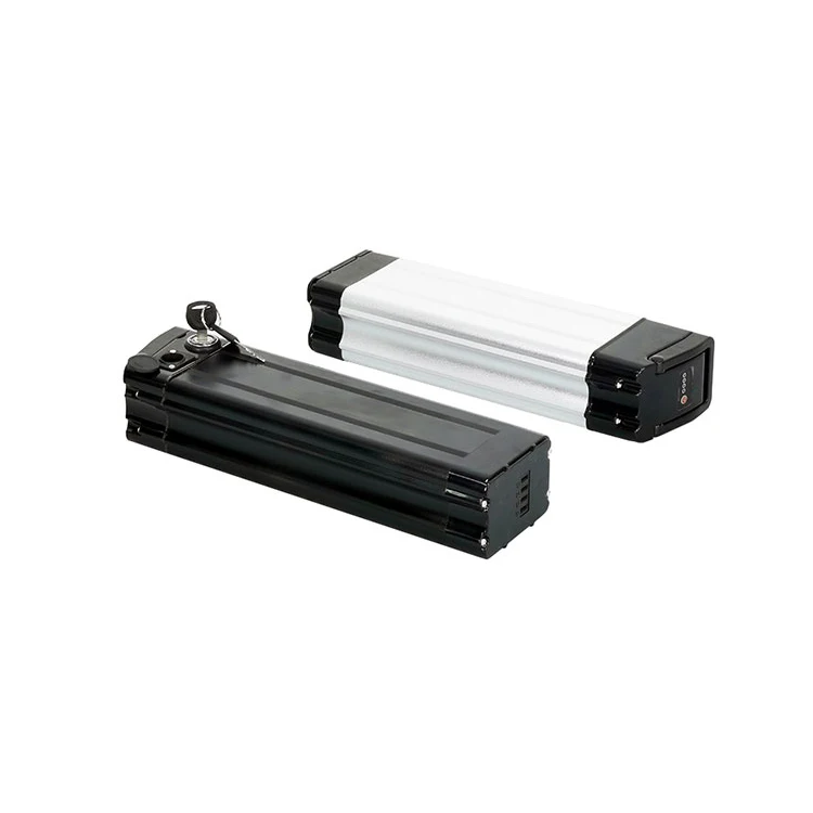 THLB Rechargeable Ebike Battery 36v 15ah Lithium Silver Fish