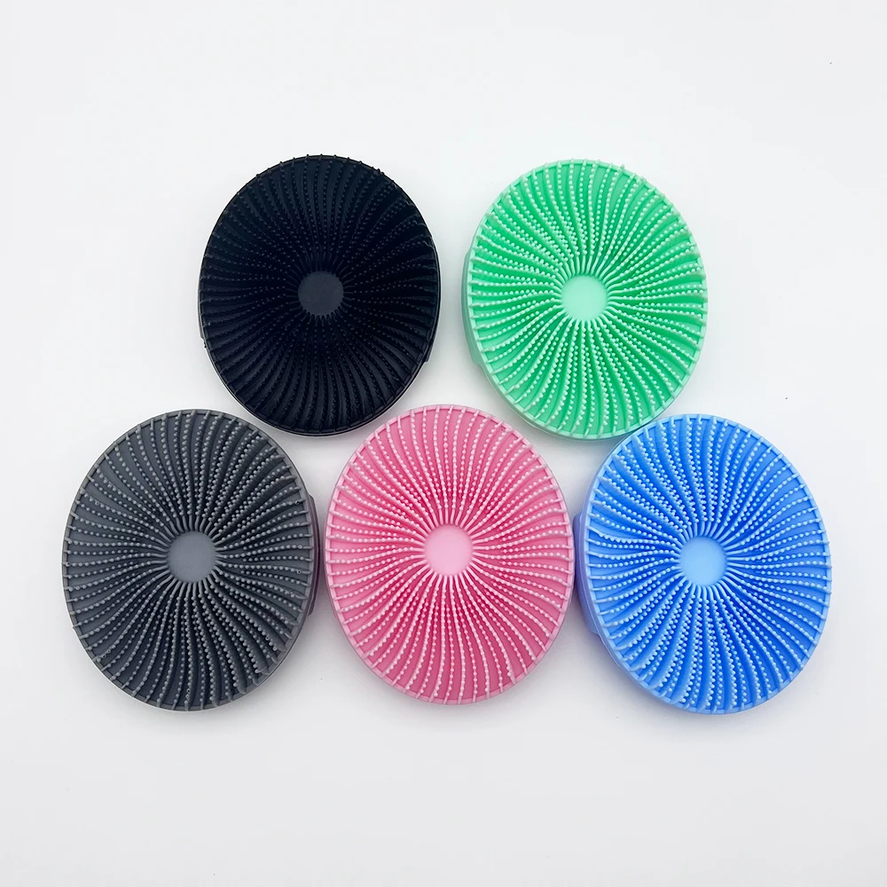 2024 New Hot Sell Massage Bath Brush Back Exfoliating Cleansing Lather Boosting Silicone Body Scrubber