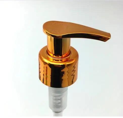 28/410 28/400 38/400 Dispenser pump aluminum covered gold transparent white