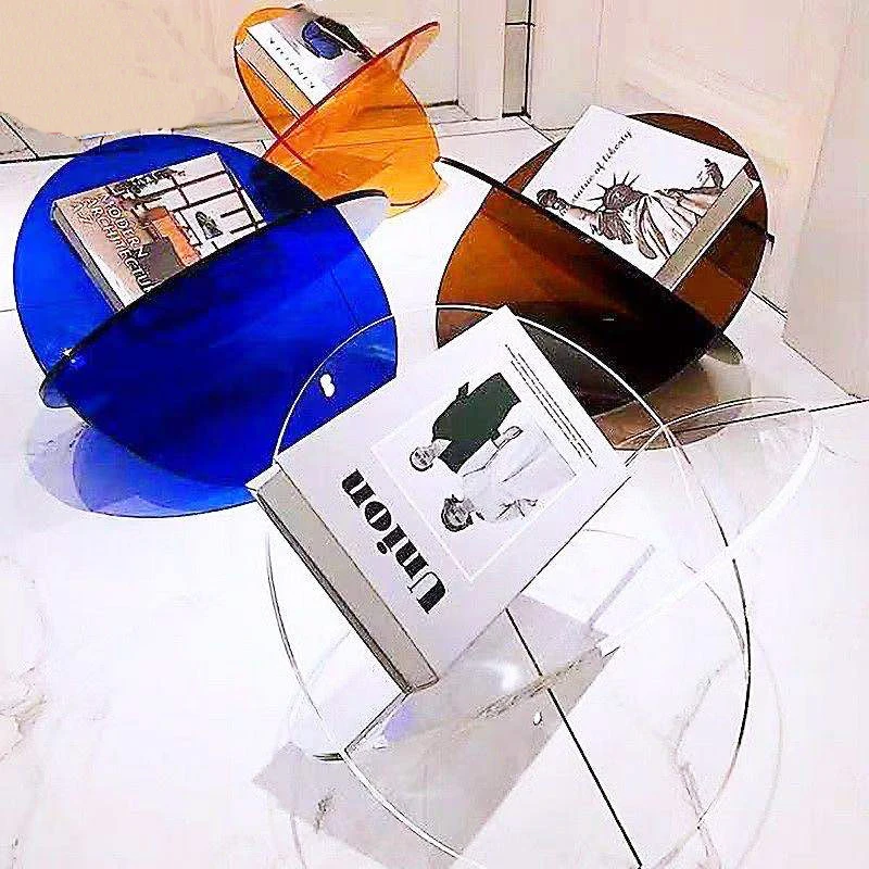 Customized transparent Acrylic Book stand Reading Display stand floding book holder for reading