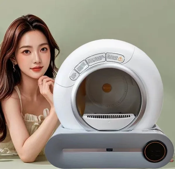 Smart Cat Litter Box Self-Cleaning Automatic Cat Toilet  with 65L+9L Large Capacity APP Control