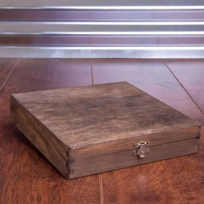 Custom Rustic Wood Cigar Box Personalized Gifts For