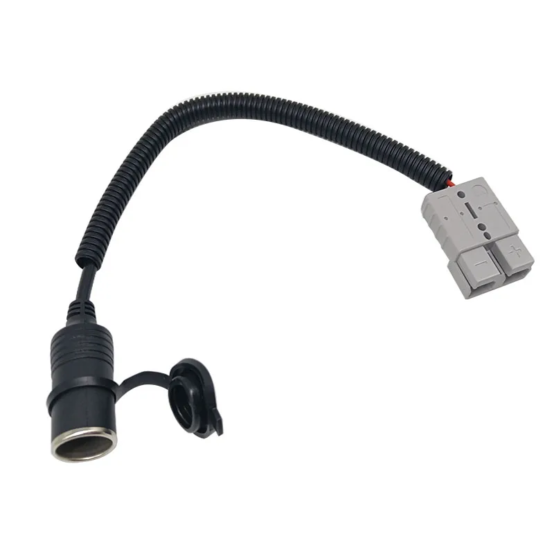 female cigarette lighter socket with anderso disconnector battery cable